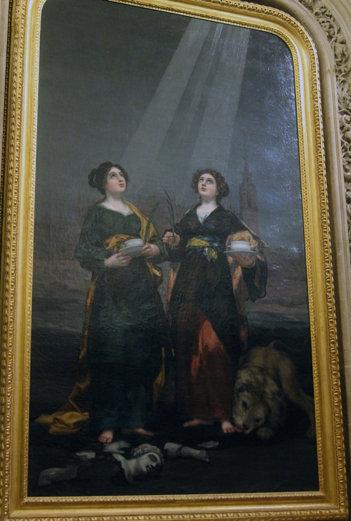 Santa Justa y Santa Rufina, Francisco de Goya (1817)